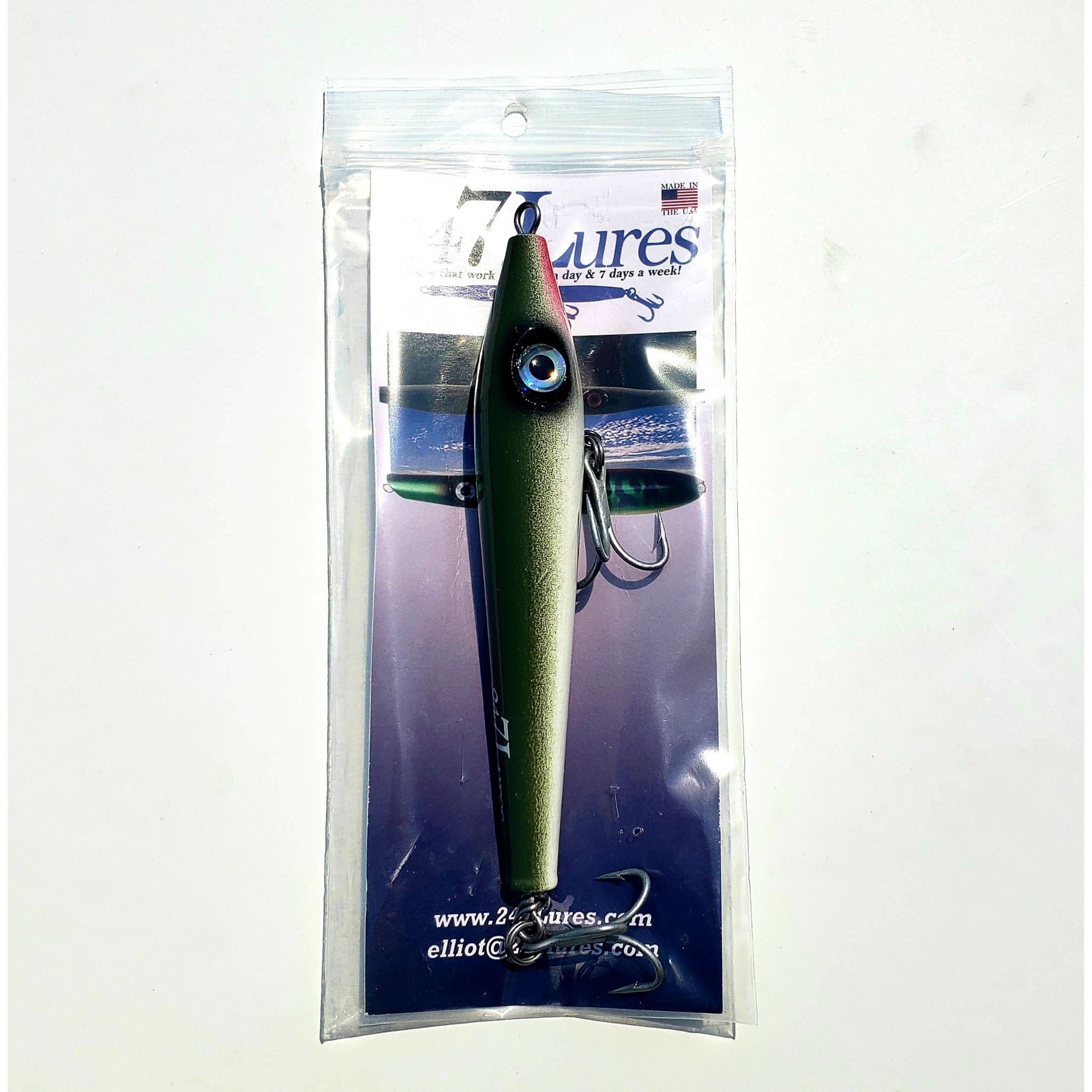 247 Köder, 247 Lures Flipping Mullet Topwater Plug