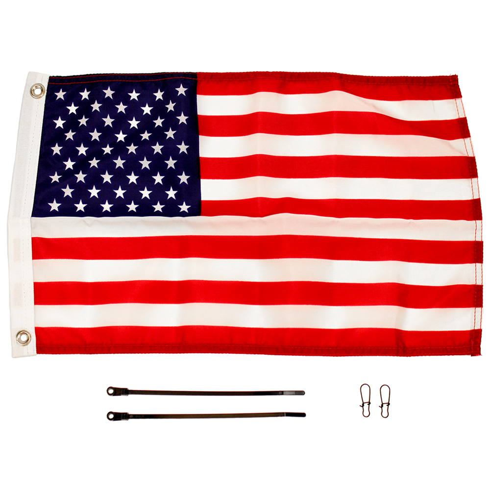 Bonafide Fischen, Amerikanische Flagge Kit, 12 Zoll x 18 Zoll