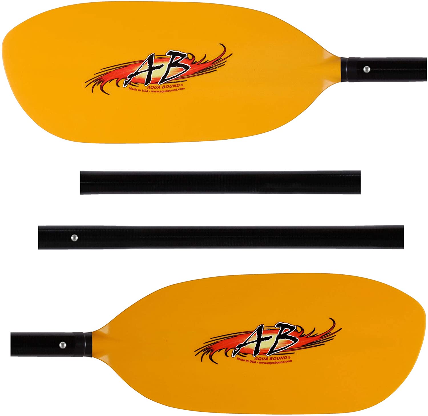 Aquabound, Aqua Bound Shred Fiberglas 4-Stück Kajak Paddel