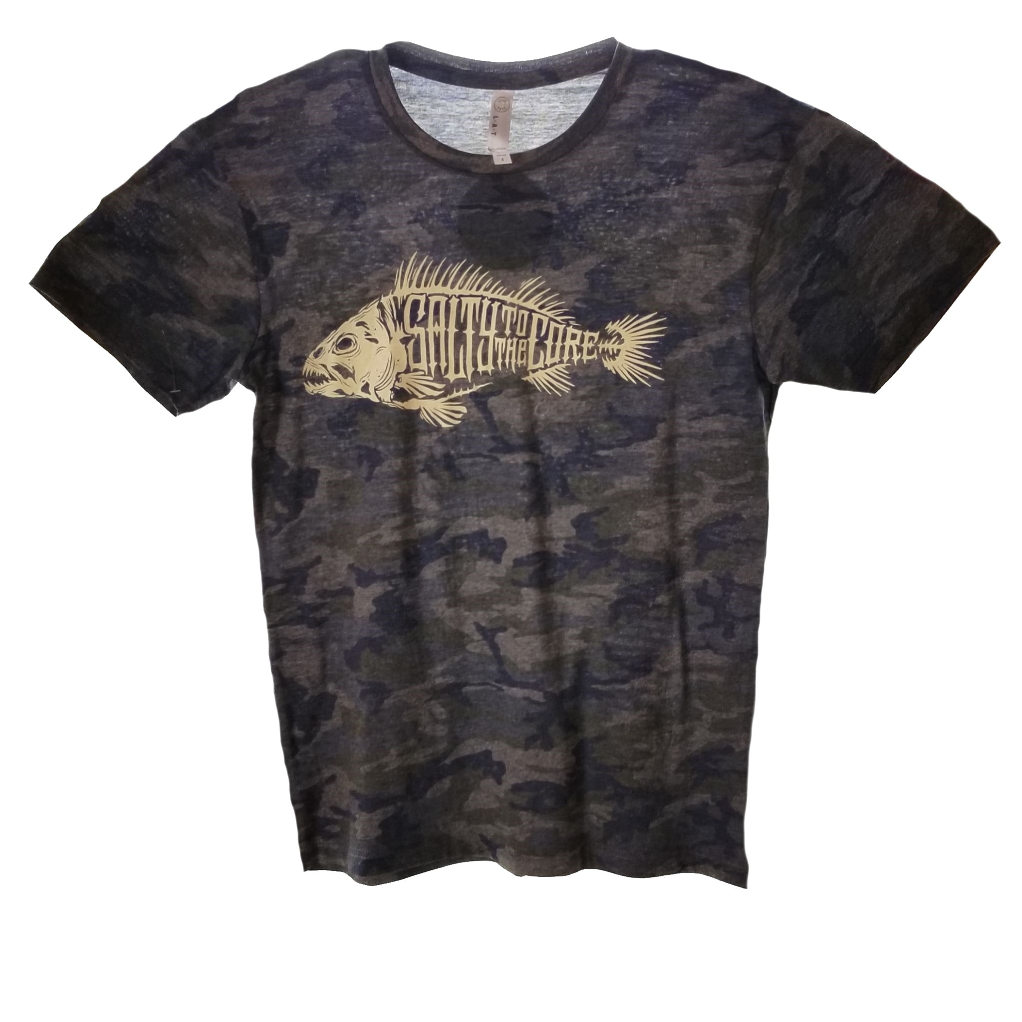 Black Hall Ausstatter, BHO "Salty To The Core" Bone Fish Kurzarm-Shirt