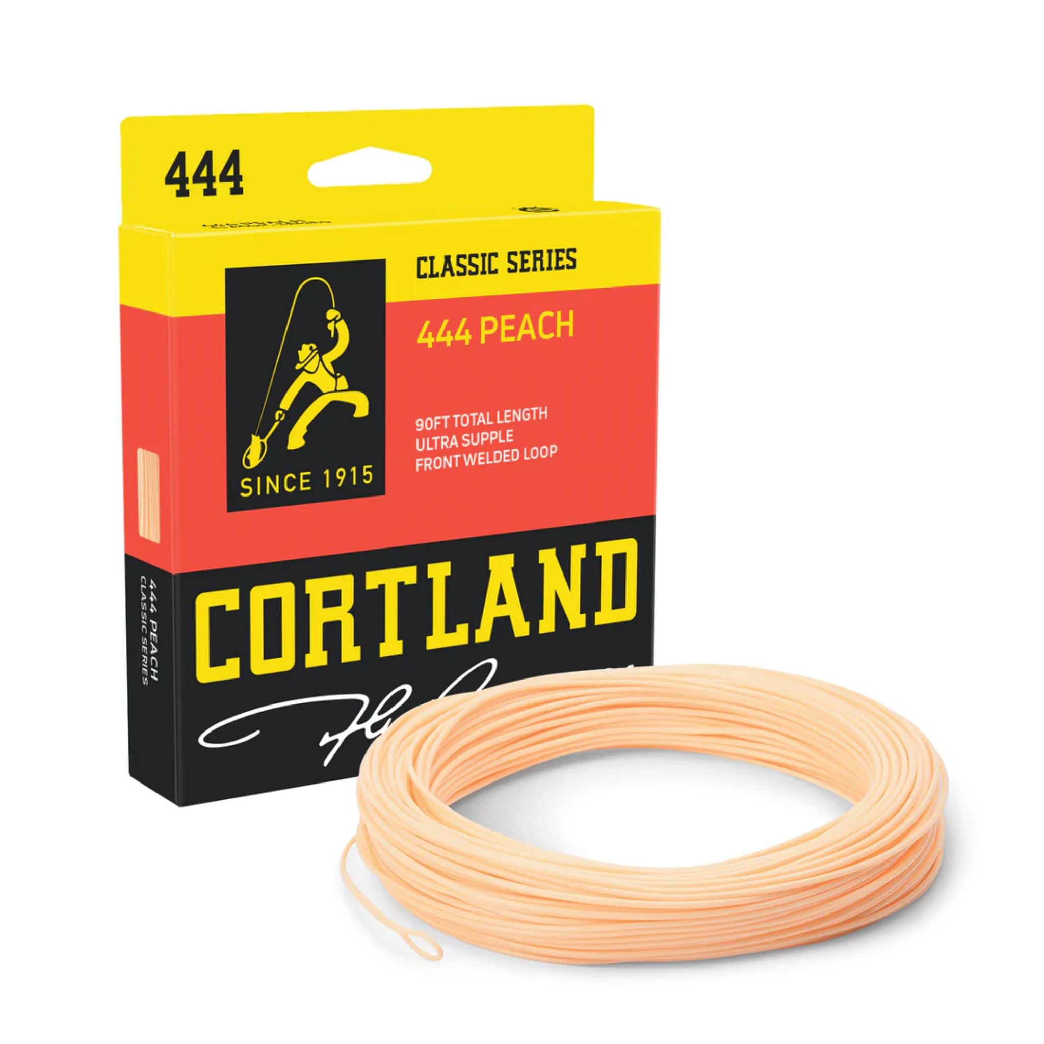 Cortland, Cortland Classic Serie 444 Pfirsich Fliegenschnur