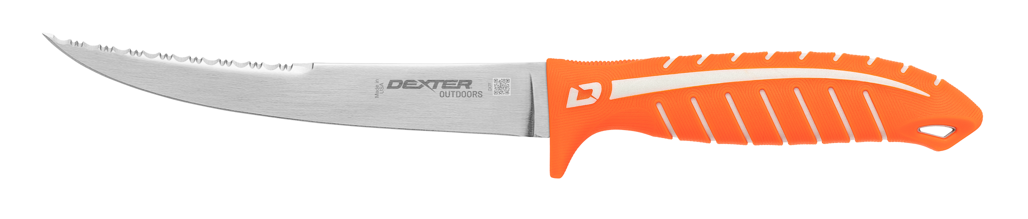 Dexter Russell, Dexter Outdoors DEXTREME Dual Edge 7" Flexible Filetiermesser mit Scheide