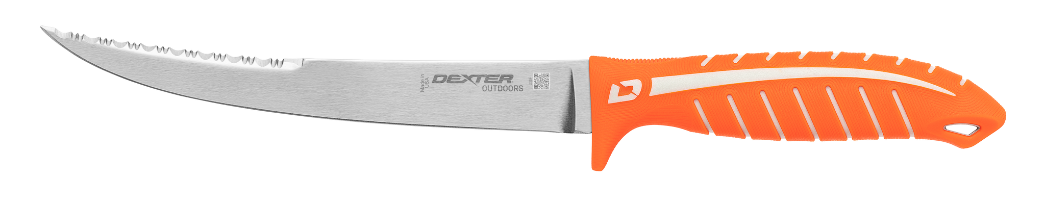 Dexter Russell, Dexter Outdoors DEXTREME Dual Edge 8" Flexible Filetiermesser mit Scheide