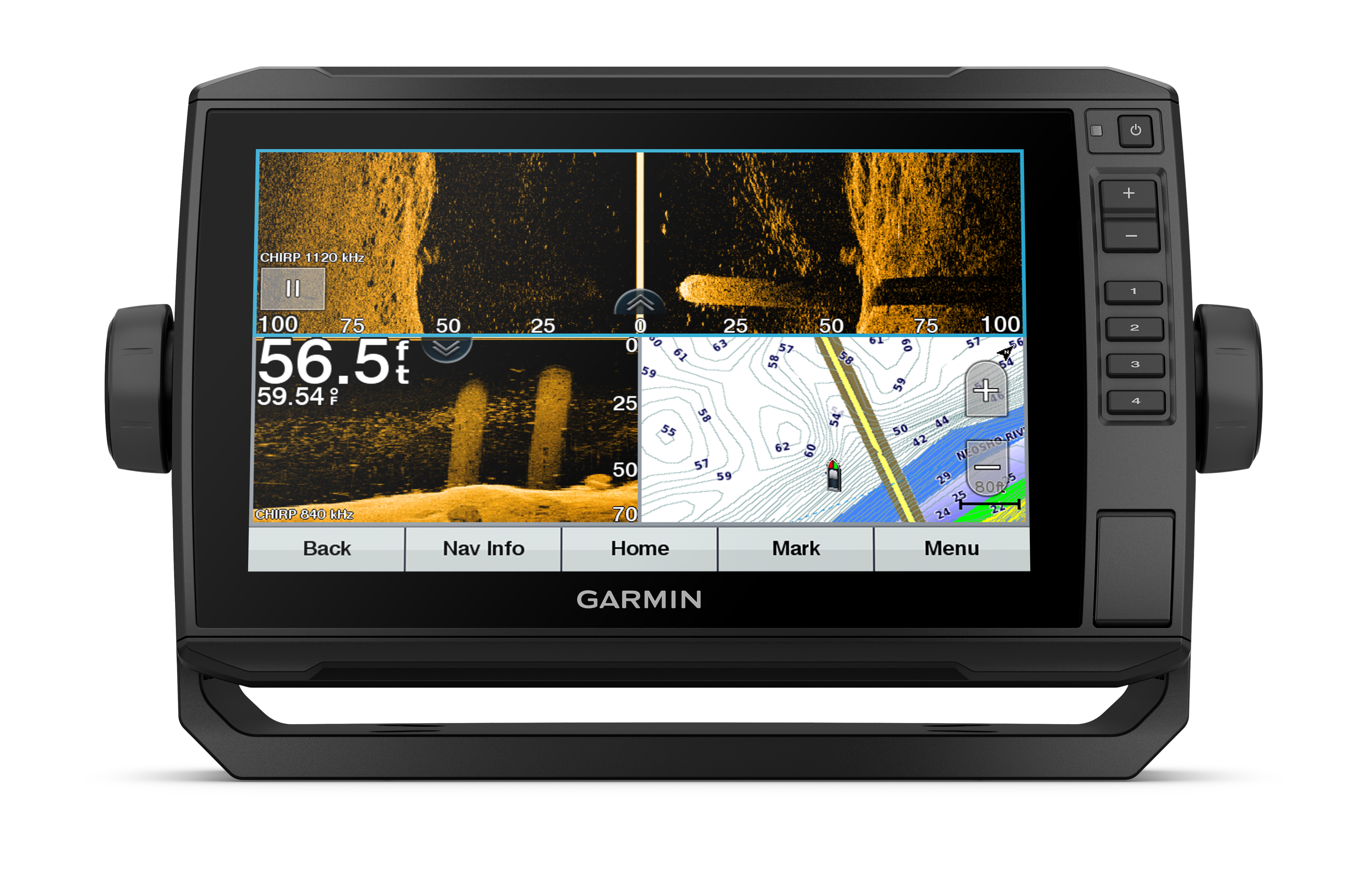 Garmin, Garmin ECHOMAP UHD 93sv, US w/GT56