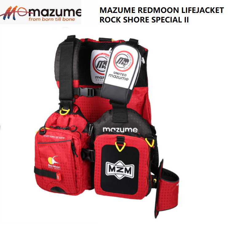 MAZUME, MAZUME REDMOON SCHWIMMWESTE ROCK SHORE SPECIAL II MZLJ-442 / MZLJ-443