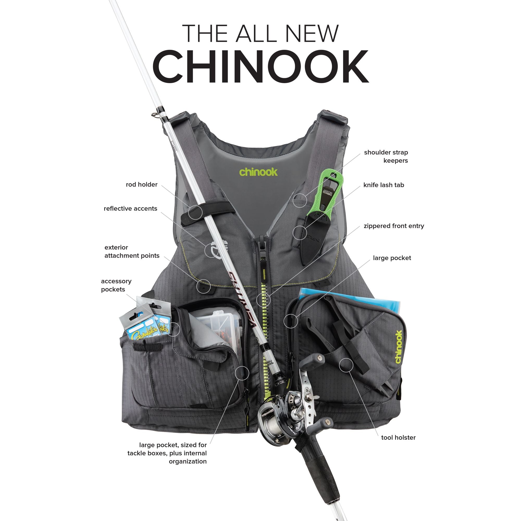 NRS, NRS Chinook Fischen PFD