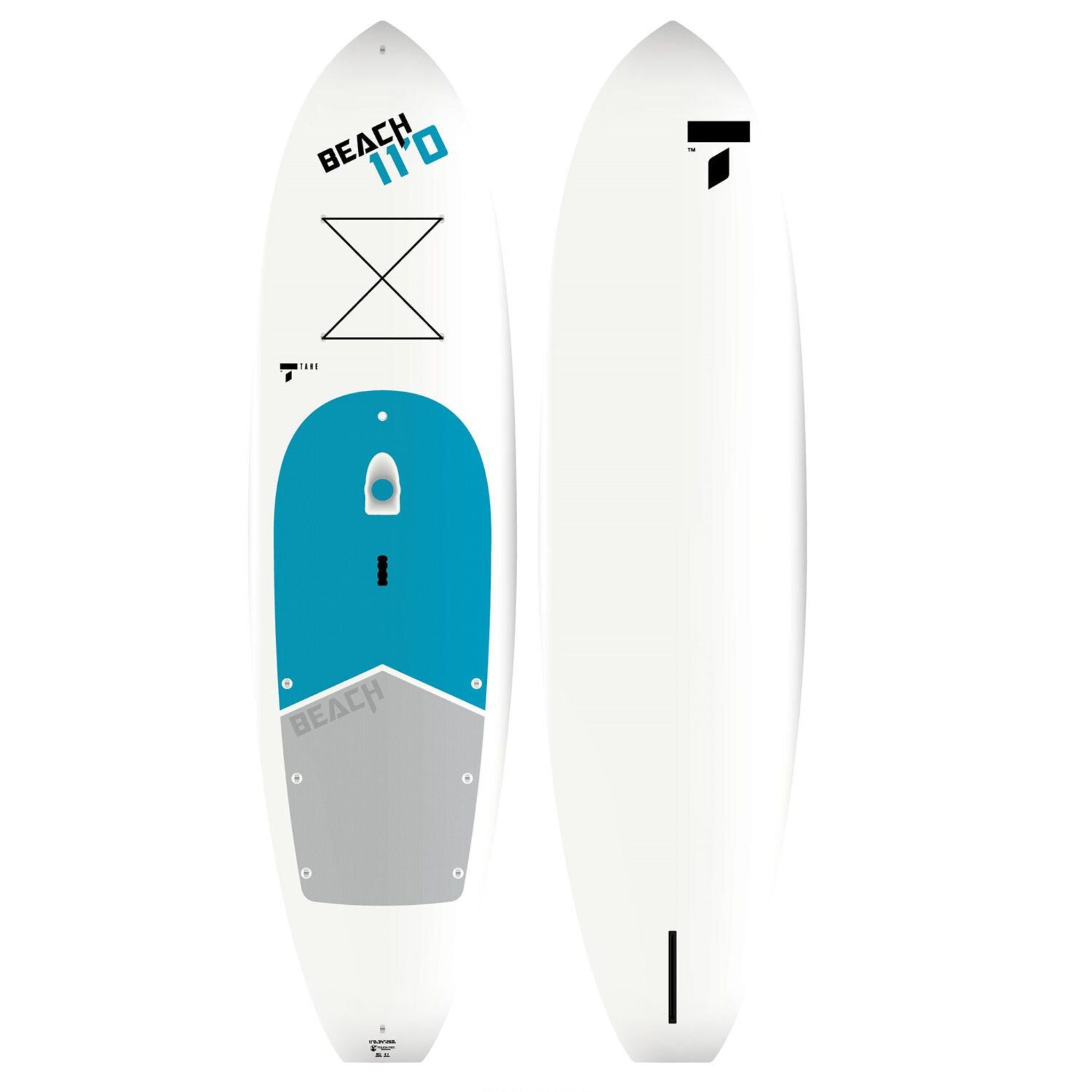 Tahe Außenbereich, Tahe Outdoors Beach Cross Tough-Tec SUP Paket