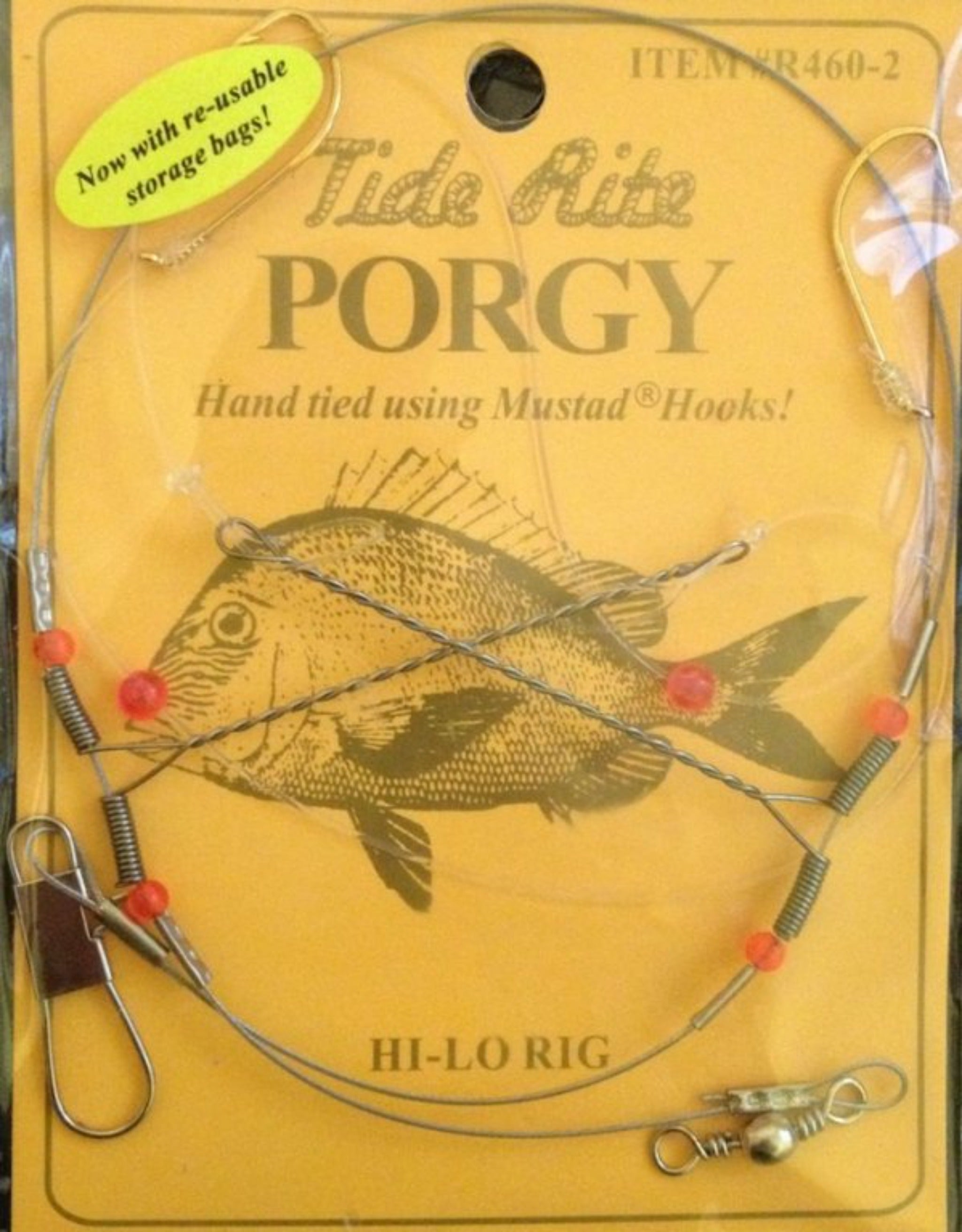 Gezeitenritus, Tide Rite Porgy Beaded Wire Hi-Lo Rig