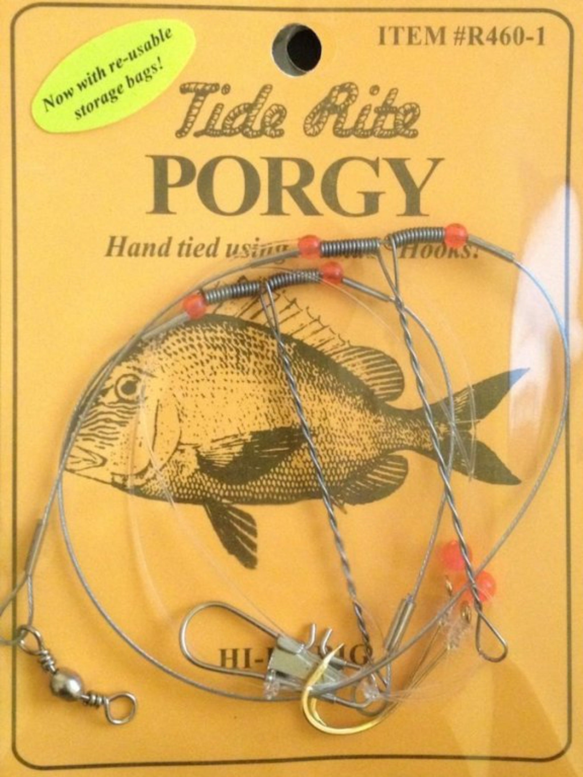 Gezeitenritus, Tide Rite Porgy Beaded Wire Hi-Lo Rig