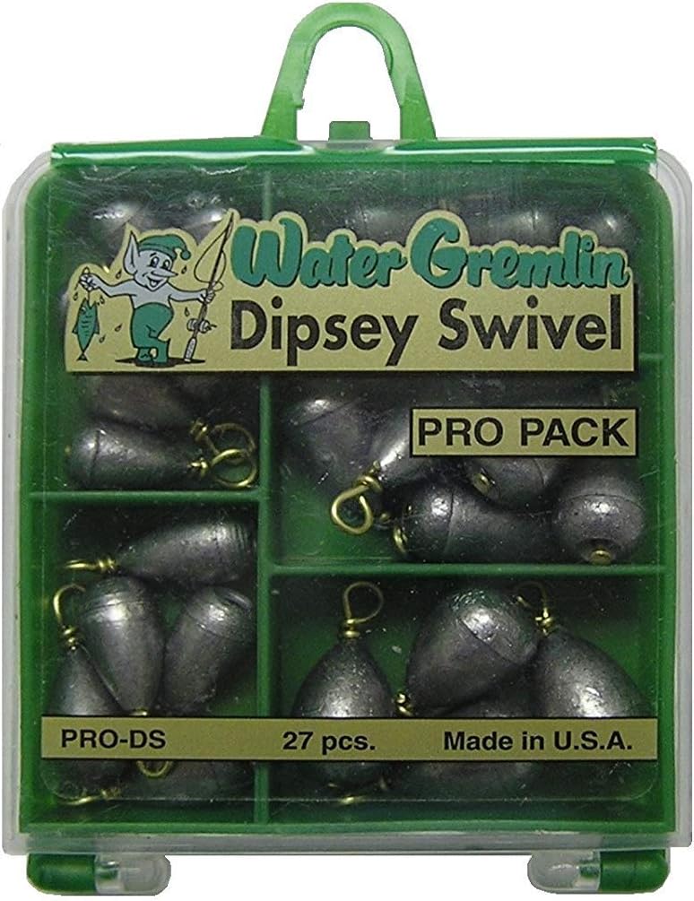 Wasser Gremlin, Wasser Gremlin 27pc Dipsey Swivel Sinker Pro Pack