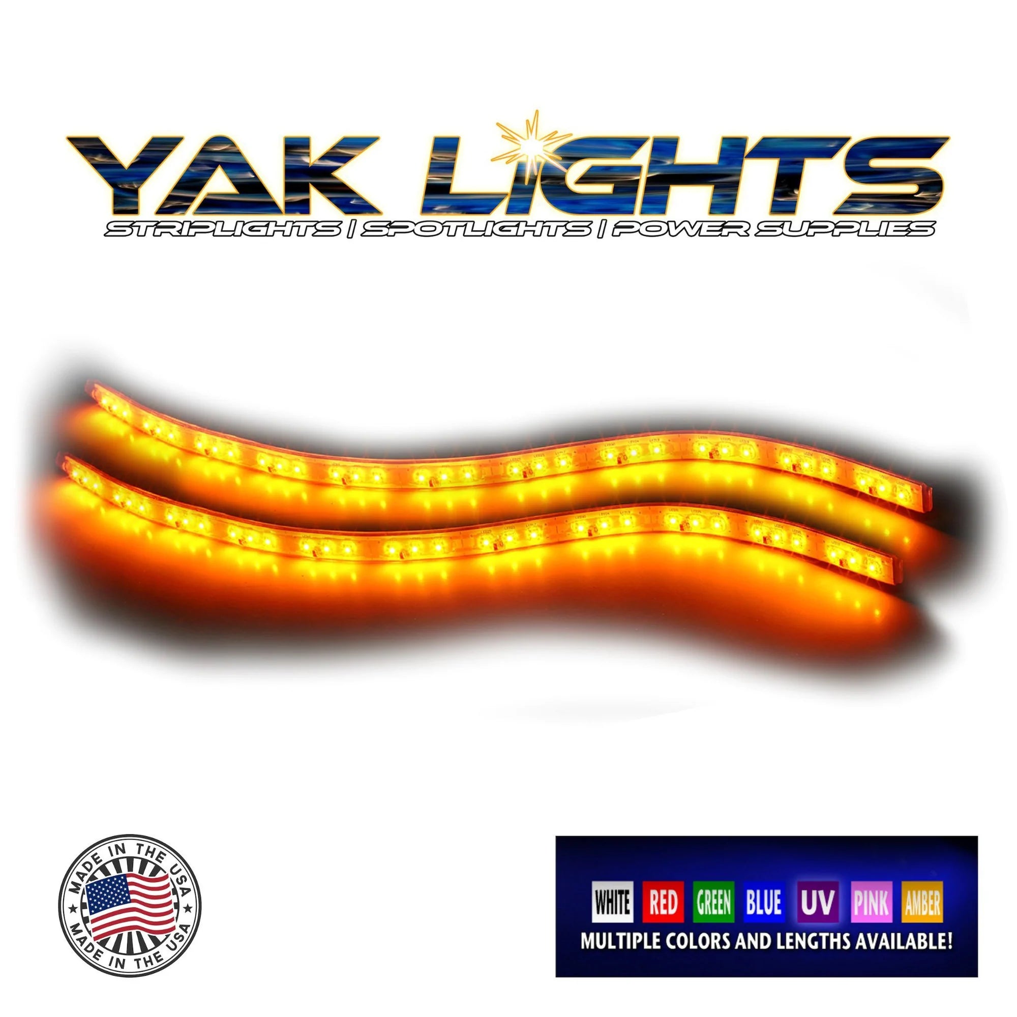 Yak-Lichter, Yak Lights Flex Light Serie Wasserdichte Ultra Low Profile Kajak LED-Streifen (einzeln)