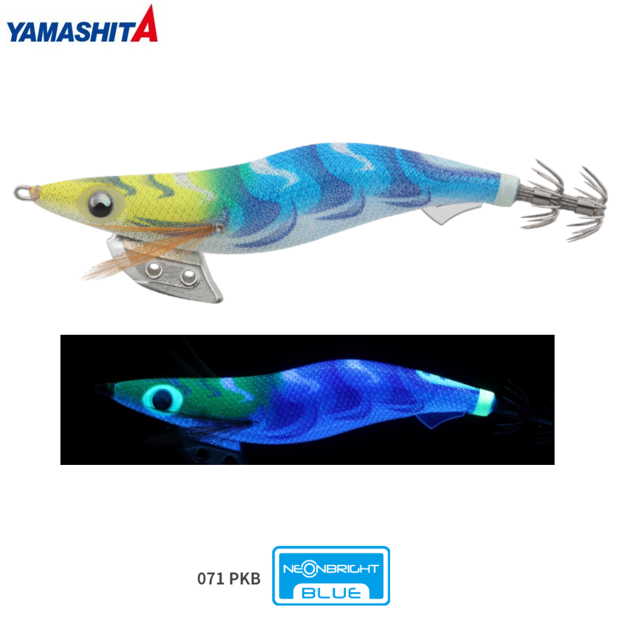 Yamashita, Yamashita EGI-OH K NEONBRIGHT Squid Jig Größe #2.5